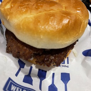 Culver's - Burger (i ordered without cheese) - Fast Food Near Me - Bullhead City, Arizona