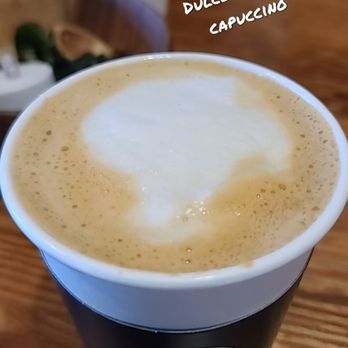 CFS Coffee - Dulce de Leche Cappuccino w/ Almond Milk - Breakfast & Brunch Near Me - Orlando, Florida CFS Coffee - Dulce de Leche Cappuccino w/ Almond Milk - Breakfast & Brunch Near Me - Orlando, Florida