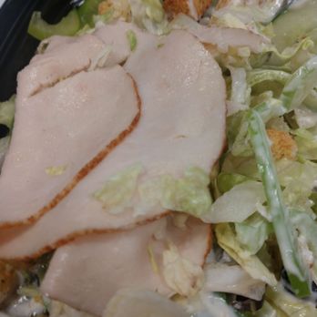 Subway - a closeup of a salad with chicken and lettuce - Fast Food Near Me - Yankton, South Dakota Subway - a closeup of a salad with chicken and lettuce - Fast Food Near Me - Yankton, South Dakota