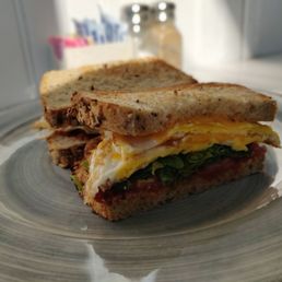 Kale and Eggs Sandwich