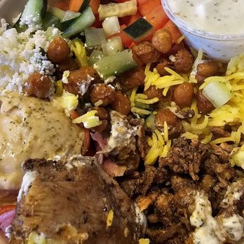 Spitz - Chandler - Medi bowl ( chicken, rice, no olives) - Mediterranean Near Me - Chandler, Arizona