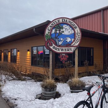 Castle Danger Brewery - Outside sign - Breweries Near Me - Two Harbors, Minnesota