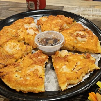 Soonheene - shrimp mung bean pancake - Korean Near Me - Arcadia, California Soonheene - shrimp mung bean pancake - Korean Near Me - Arcadia, California
