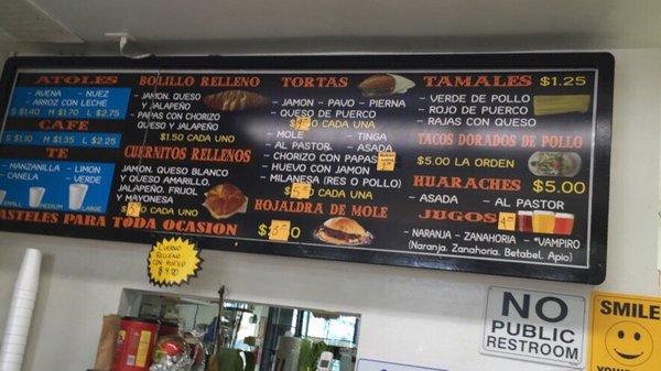 Menu photo 1 Panaderia Morelos Los Angeles, CA Menu photo 1 Panaderia Morelos Los Angeles, CA