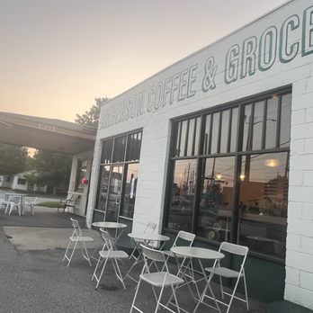 Amberson Coffee & Grocer - Love the outside seating option - Coffee & Tea Near Me - Indianapolis, Indiana