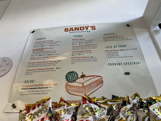 Menu photo 8 Sandy's San Francisco, CA Menu photo 8 Sandy's San Francisco, CA