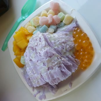 JoJo's Yogurt - Taro shaved snow - Shaved Ice Near Me - Clovis, California