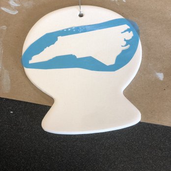 Art Space Studio - Christmas ornament $12. They have stickers you can paint put on top or paint around. - Venues & Event Spaces Near Me - Fort Mill, South Carolina