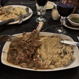 Bone-in stuffed veal chop Bone-in stuffed veal chop