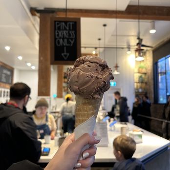 Earnest Ice Cream - Milk Chocolate in a Cone - Ice Cream & Frozen Yogurt Near Me - Vancouver, British Columbia Earnest Ice Cream - Milk Chocolate in a Cone - Ice Cream & Frozen Yogurt Near Me - Vancouver, British Columbia