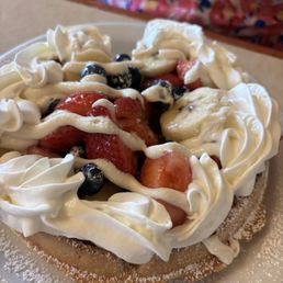 Multi fruit waffle Multi fruit waffle