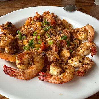 Bubba Gumbo's - Jambalaya - could eat this everyday. - Seafood Near Me - Tybee Island, Georgia Bubba Gumbo's - Jambalaya - could eat this everyday. - Seafood Near Me - Tybee Island, Georgia