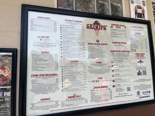 Menu photo 1 Skoops Ice Cream Barberton, OH
