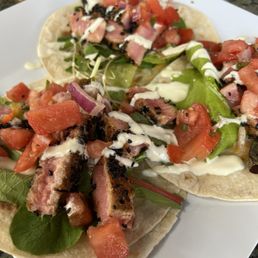 Ahi tuna tacos Ahi tuna tacos