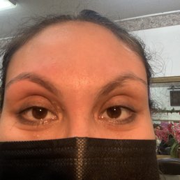 Right brow is before get brow is after! Right brow is before get brow is after!