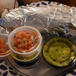 Baja Fresh - Chicken burrito.