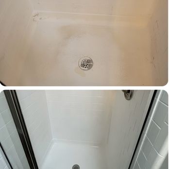 Atlanta Refinish Company - Single Shower Refinishing - Refinishing Services Near Me Atlanta Refinish Company - Single Shower Refinishing - Refinishing Services Near Me