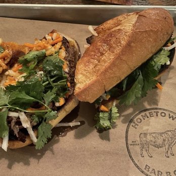 Hometown Bar-B-Que - LAMB BANH MI - So so good! - Barbeque Near Me - Brooklyn, New York Hometown Bar-B-Que - LAMB BANH MI - So so good! - Barbeque Near Me - Brooklyn, New York