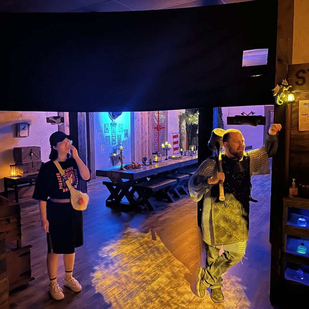 Sure Lock Escapes - Our game master Ben - Escape Games Near Me - Kent, Washington Sure Lock Escapes - Our game master Ben - Escape Games Near Me - Kent, Washington