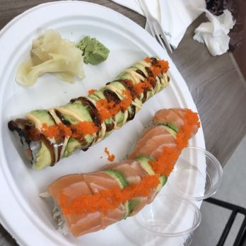 Basa Seafood Express - Basa Special Roll and 210. Sunset Blvd Roll - Seafood Near Me - San Francisco, California