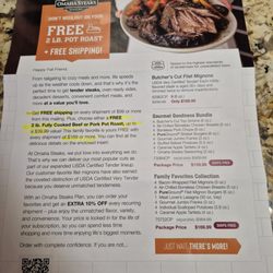 Omaha Steaks - Happy Fall Friends. I plan to buy the Gourmet Goodness Bundle with FREE Ship, FREE 2 lb. Pork Roast.Let's Shop Together! 8/29/2025