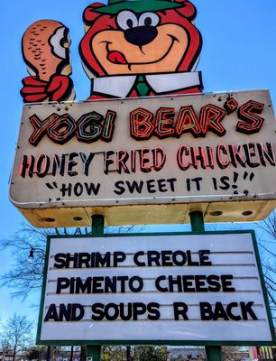 Yogi Bear Honey Fried Chicken by null