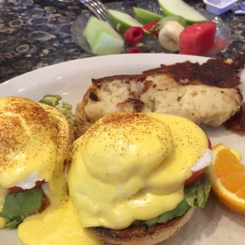 Ball Square Cafe - Tomato and avocado eggs benny w/ a side of grilled mash. Bacon, egg, and cheese on croissant w/ fruit side. - Breakfast & Brunch Near Me - Somerville, Massachusetts Ball Square Cafe - Tomato and avocado eggs benny w/ a side of grilled mash. Bacon, egg, and cheese on croissant w/ fruit side. - Breakfast & Brunch Near Me - Somerville, Massachusetts