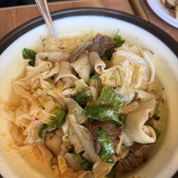 Wild Ginger - H1. Spicy cumin lamb in sauce / 羊肉干扯面 - Chinese Near Me - Alameda, California