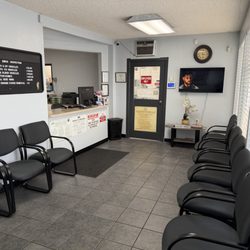 Smog In - Good movies are playing while you wait.