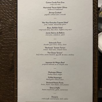 Bazaar Meat by José Andrés - Tasting Menu - Steakhouses Near Me - Las Vegas, Nevada