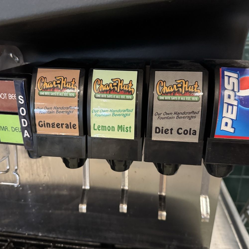 Char-Hut - Their own soda - Burgers Near Me - Davie, Florida Char-Hut - Their own soda - Burgers Near Me - Davie, Florida