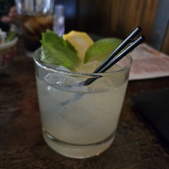 Hanzo - Rhubarb gin and tonic - Sushi Bars Near Me - San Antonio, Texas Hanzo - Rhubarb gin and tonic - Sushi Bars Near Me - San Antonio, Texas