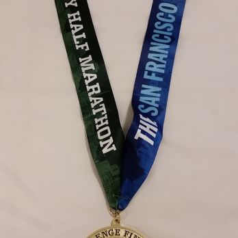 Berkeley Half Marathon - SF/Berkeley Challenge medal - Races & Competitions Near Me - Berkeley, California