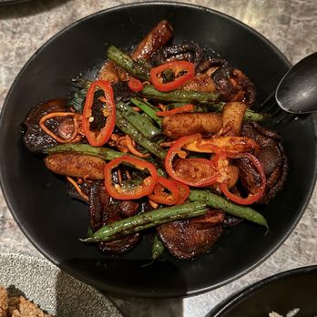 Animae - YU XIANG RICE CAKES & SHIITAKE - Asian Fusion Near Me - San Diego, California