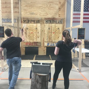 Tribal Axe - Our first time trying out axe throwing. - Axe Throwing Near Me - Virginia Beach, Virginia