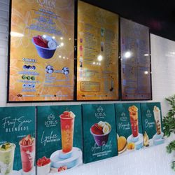 Lotus Lounge - The menu