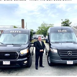 Elite Car Service and Airport Transportation - Our Luxury Vans for large groups.