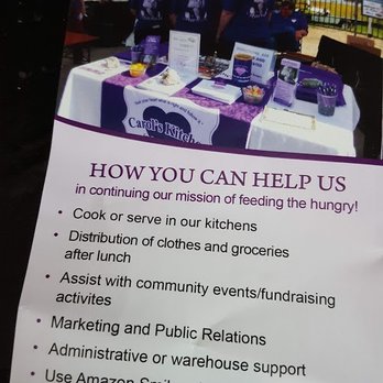 Carol's Kitchen - Carol's Kitchen " How You Can Help " Items - Food Banks Near Me - Banning, California
