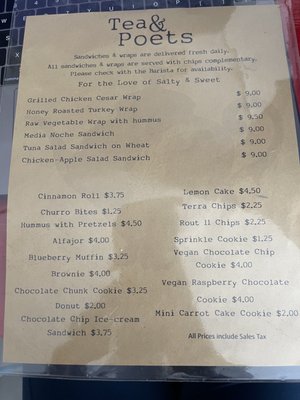 Menu photo 4 Tea & Poets South Miami, FL Menu photo 4 Tea & Poets South Miami, FL