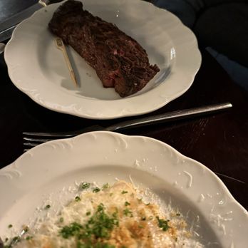 St Pierre Steak And Seafood - Hanger steak and pave potatoes - Seafood Near Me - Minneapolis, Minnesota St Pierre Steak And Seafood - Hanger steak and pave potatoes - Seafood Near Me - Minneapolis, Minnesota