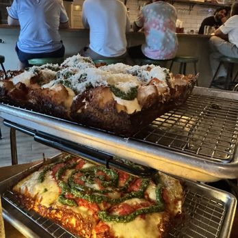 Vice City Pizza - West Kendall - Chicken Parm on top , MVP on the bottom - Pizza Near Me - Miami, Florida Vice City Pizza - West Kendall - Chicken Parm on top , MVP on the bottom - Pizza Near Me - Miami, Florida