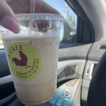 O Cafe - Iced white mocha - Cafes Near Me - Fair Oaks, California