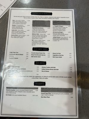 Menu photo 1 Quincy's Damascus, MD