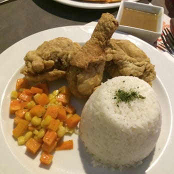 L.A. Diner - Looks like tasty pan chicken, but extremely bland :( - American Near Me - Antipolo, RIZ