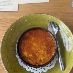 Miso creme brulee