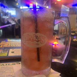Toxic tea with Tito's and added raspberry schnapps Toxic tea with Tito's and added raspberry schnapps