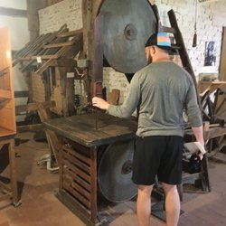 Erlebnismuseum des Holzhandwerks Hiddenhausen - Bandsaw time.