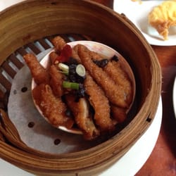Chicken feet. No joke.
