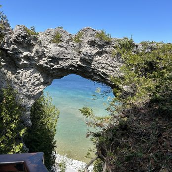 Arch Rock - Hiking Near Me - Mackinac Island, Michigan