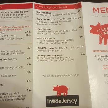 El Lechon De Negron - Catering Info Menu plus business info - Food Trucks Near Me - Union, New Jersey El Lechon De Negron - Catering Info Menu plus business info - Food Trucks Near Me - Union, New Jersey